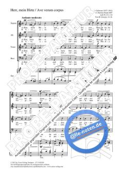 Herr, mein Hirte C-Dur von Alexandre Guilmant (Download) 