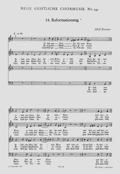 Erhalt uns, Herr, bei deinem Wort von Adolf Brunner (Download) 