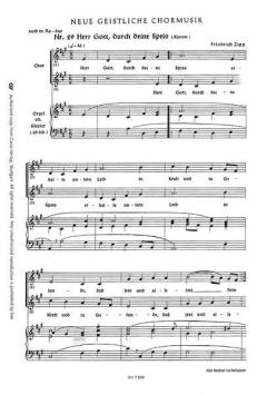 Herr Gott, durch deine Speis von Friedrich Zipp (Download) 