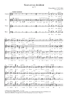 Sicut cervus desiderat op. 31 von Tilman Heiland (Download) 