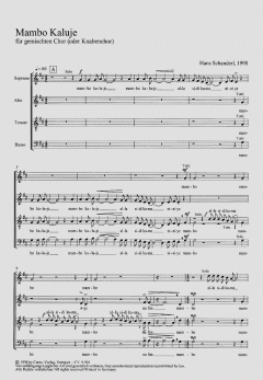 Mambo Kaluje (Hans Schanderl) 