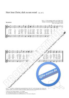 Herr Jesu Christ, dich zu uns wend F-Dur (2012) von Leo Langer (Download) 