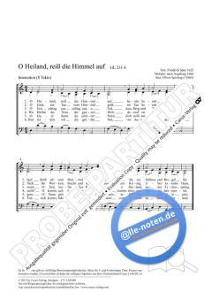 O Heiland, reiß die Himmel auf (2012) (Oliver Sperling) 