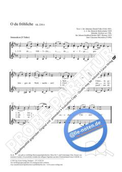 O du fröhliche D-Dur (2012) von Giacomo Mezzalira (Download) 