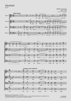 Abschied op. 27 (Mathieu Neumann) 