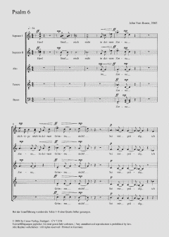 Psalm 6 von John van Buren (Download) 