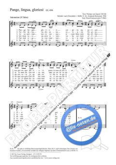 Pange, lingua, gloriosi (2012) von Pawel Lukaszewski (Download) 
