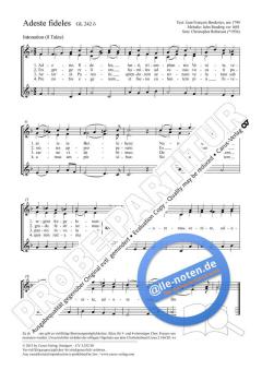 Adeste fideles F-Dur (2012) von Christopher Robinson (Download) 