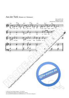 Aus der Tiefe a-Moll 