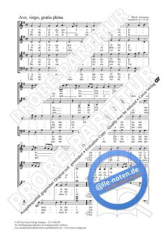Ave, virgo, gratia plena G-Dur (Download) 