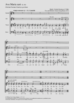 Ave Maria zart (Download) 