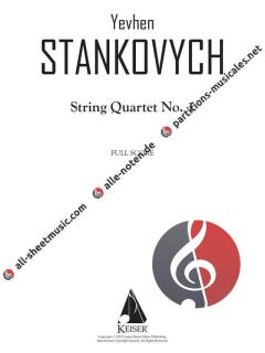 String Quartet No. 1 von Yehven Stankovych 