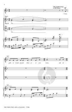 The Times They Are A-Changin' von Bob Dylan (Download) 