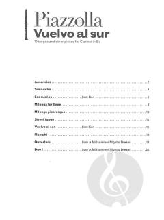 Vuelvo al sur  von Astor Piazzolla 