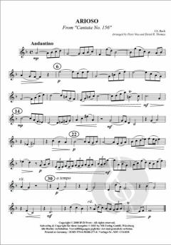 Arioso von Johann Sebastian Bach 