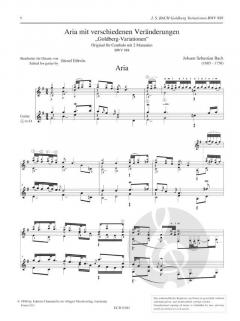 Goldberg-VAriationen BWV 988 von J.S. Bach 