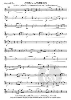 Centum Accordium von Gottfried Hummel 