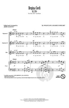 Regina Coeli von Wolfgang Amadeus Mozart (Download) 
