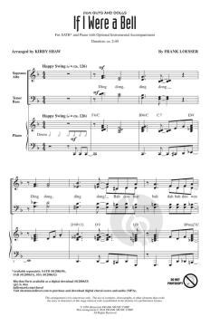 If I Were a Bell von Frank Loesser (Download) 