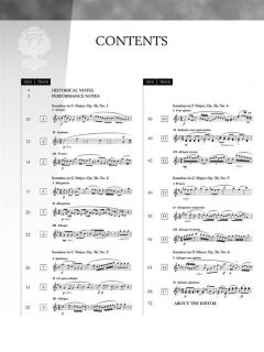 Sonatinas von Muzio Clementi 