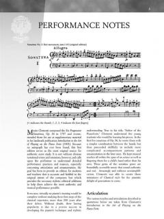 Sonatinas von Muzio Clementi 