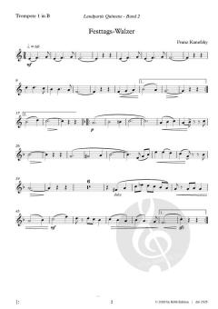 Landpartie-Quintette 2 von Franz Kanefzky 