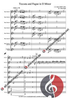 Toccata and Fugue in D minor  von Johann Sebastian Bach 