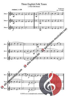 Three English Folk Tunes (Download) 