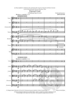 Eternal God von John Rutter (Download) 