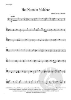 Hot Noon in Malabar von Howard Skempton (Download) 