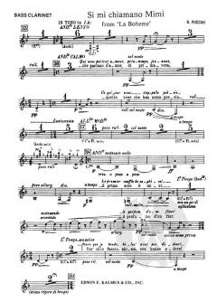 La Boheme: Act I, Aria: Si. Mi chiamano Mimi (soprano) von Giacomo Puccini 