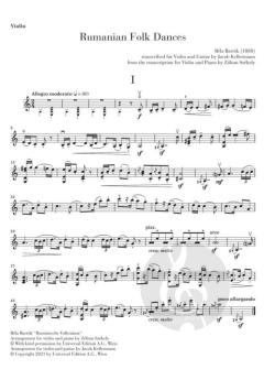 Rumanian Folk Dances von Béla Bartók 