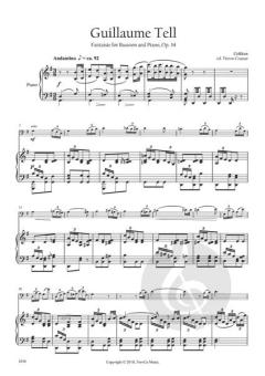 Fantaise über "Wilhelm Tell" op. 34 von Jean Francois Cokken 