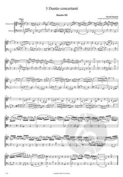 Duetto concertant Nr. 3 F-Dur von Niccolò Paganini 