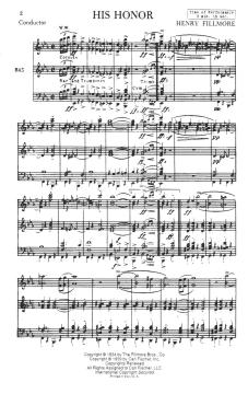 His Honor (March) von Henry Fillmore 