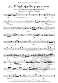 Auf Flügeln des Gesanges von Felix Mendelssohn Bartholdy (Download) 