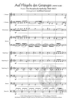 Auf Flügeln des Gesanges von Felix Mendelssohn Bartholdy (Download) 