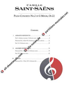 Concerto No. 2 in G Minor, op. 22 von Camille Saint-Saëns 