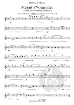 Mozarts Wiegenlied von Wolfgang Amadeus Mozart (Download) 