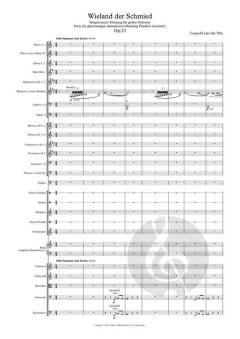 Wieland The Blacksmith op. 23 von Leopold van der Pals (Download) 