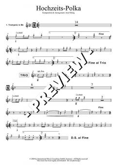 Hochzeits-Polka - DOWNLOAD von Josef Hönig (Download) 