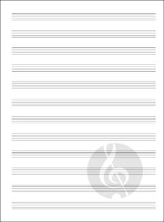 Musik-Notizbuch 