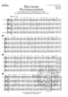Deutsche Nationalhymne von Joseph Haydn 
