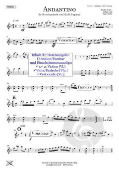 Andantino von Niccolò Paganini 