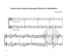 Fantasie U?ber Ein Ganz Bestimmtes Thema von Daniel Ahlert 