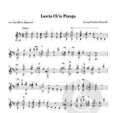 Lascia Chaio Pianga von Georg Friedrich Händel 