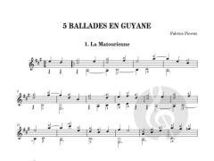 5 Ballades En Guyane von Fabrice Pierrat 