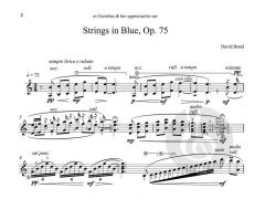 Strings In Blue op. 75 von David Braid 