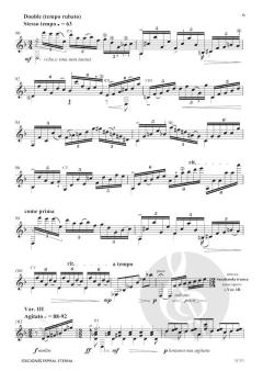La Gran Sarabanda von Leo Brouwer 