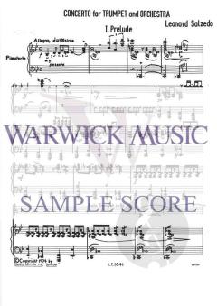 Concerto for Trumpet von Leonard Salzedo 